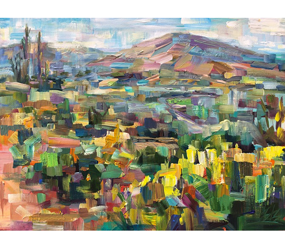 "Flowering Hills" - Brooke Borcherding